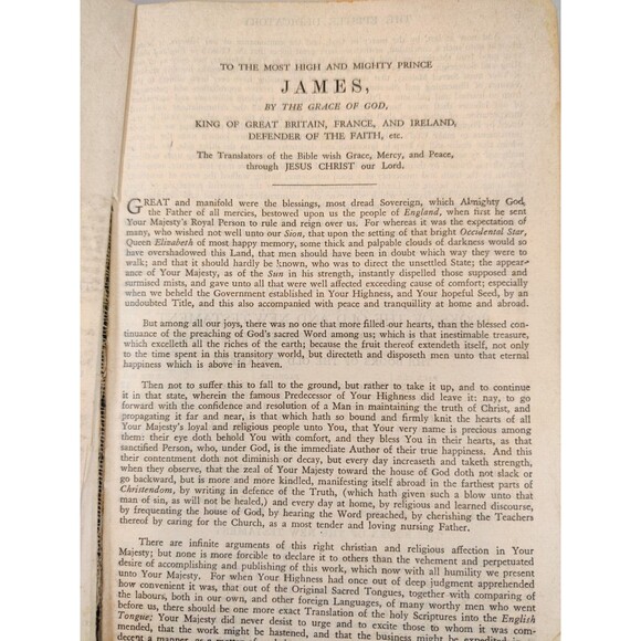 Vintage Holy Bible Red Letter Edition King James Concordance No Date - Picture 10 of 11